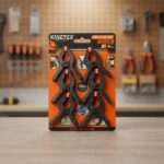 Kinetex KTX-S387 6'lı Yaylı Klips Seti 2 inç Plastik Sıkıştırma Mandalı