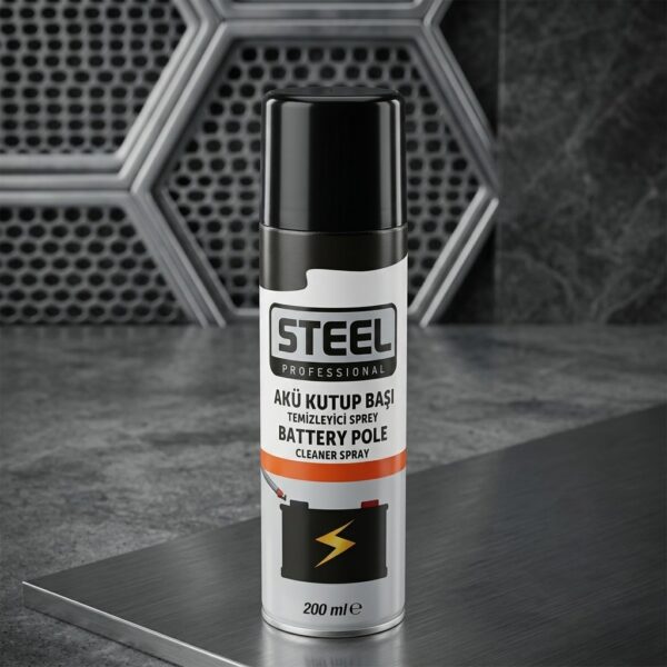 Steel Akü Kutup Başı Temizleyici Sprey 200 ml