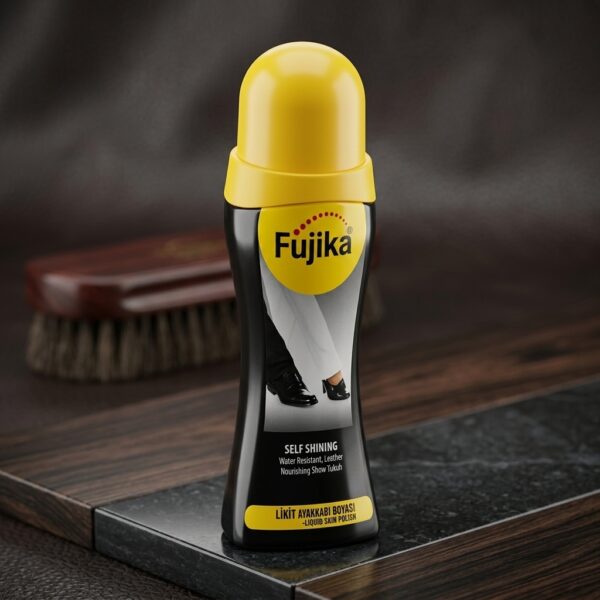 Fujika Siyah Likit Ayakkabı Boyası 75 ml