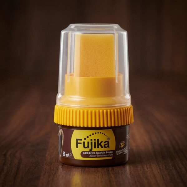 Fujika Cilalı Krem Ayakkabı Boyası Koyu Kahve 60 ml