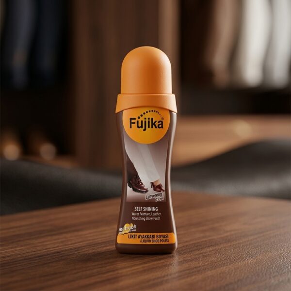 Fujika Likit Ayakkabı Boyası 75 ml Açık Kahverengi