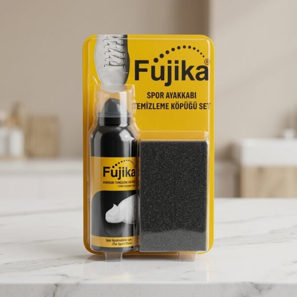 Fujika Spor Ayakkabı Temizleme Köpüğü Seti 125 ml
