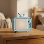 Zmax Max-4542 TV Tasarımlı Dekoratif Gece Lambası Mavi ve Yeşil