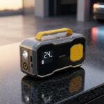 Auhma A9900 4'ü 1 Arada | 1000A Akü Takviye Cihazı + Dijital Lastik Şişirme Pompası + Powerbank + LED Fener