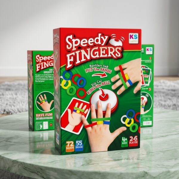 KS Games Speedy Fingers Hızlı Parmaklar Kutu Oyunu 25113