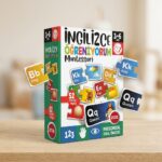 Zoe 52 Parça İngilizce Öğreniyorum Montessori Puzzle Seti (3-6 Yaş)