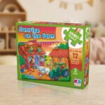 KS Games Sunrise on the Farm 12 Parça Jumbo Çocuk Puzzle