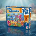 KS Games Little Submarine 12 Parça Jumbo Çocuk Puzzle 63x43 cm