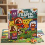KS Games The Traffic Rush 12 Parça Okul Öncesi Puzzle
