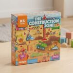 KS Games 12 Parça The Construction Zone Okul Öncesi Çocuk Puzzle