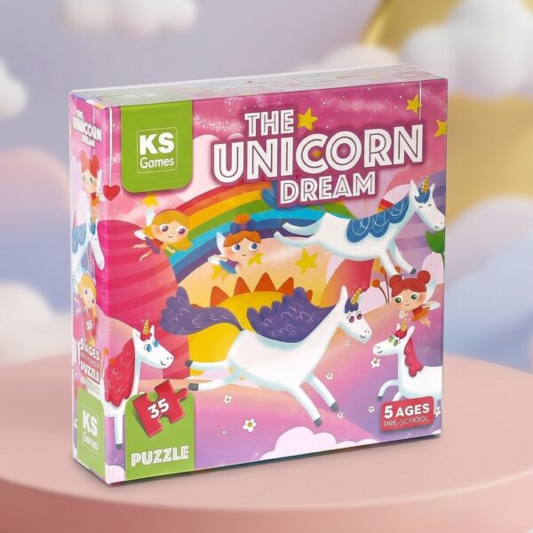 KS Games The Unicorn Dream 35 Parça Okul Öncesi Puzzle