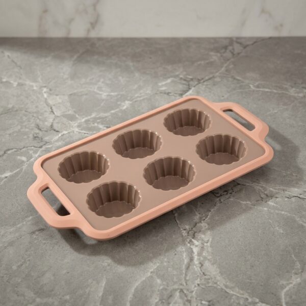 Arow TR-6092 Taffy 6'lı Silikon Muffin ve Kek Kalıbı