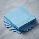 Makaron Mavi Kağıt Peçete 33x33 cm 16'lı
