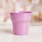 Pembe Plastik Bardak 24'lü Tek Kullanımlık Parti Seti