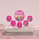 Barbie Bestie Temalı Pasta Süsü 6'lı Set