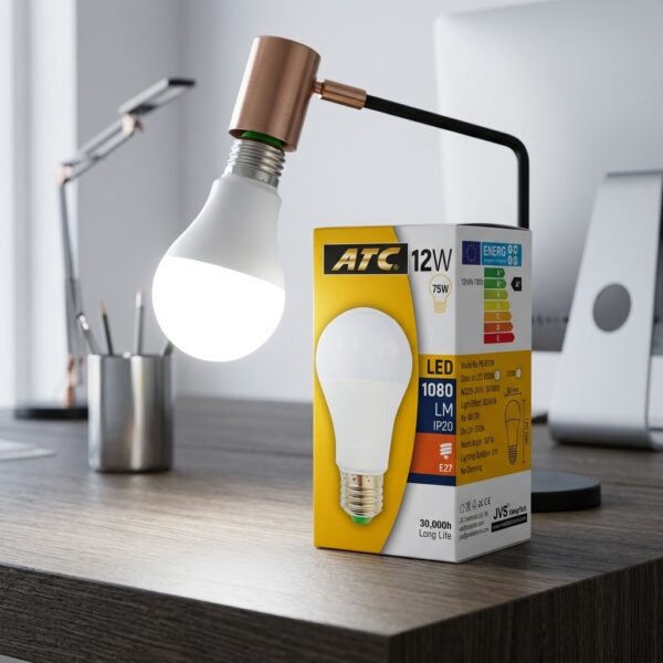 ATC 12W E27 LED Ampul 1080 Lümen 6500K Beyaz Işık