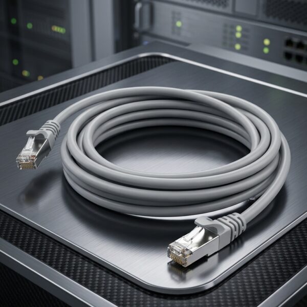 Rose CAT6 3 Metre Ethernet Patch Kablo Gri
