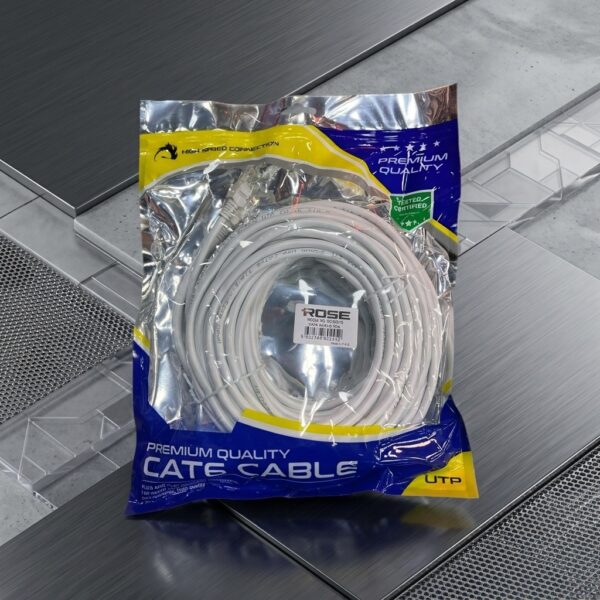 ROSE RC-820 15 Metre CAT6 Ethernet İnternet Kablosu Beyaz