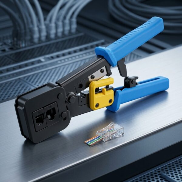 ROSE EZ-45 Yeni Nesil Cat6 RJ45 Kablo Sıkma Pensesi