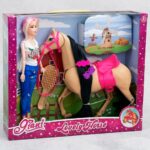 Canem Oyuncak Atlı Bebek Seti JN686-15 Lovely Horse