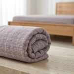 Brillant Çantalı Natural Pike Çift Kişilik 200x230 cm Lila