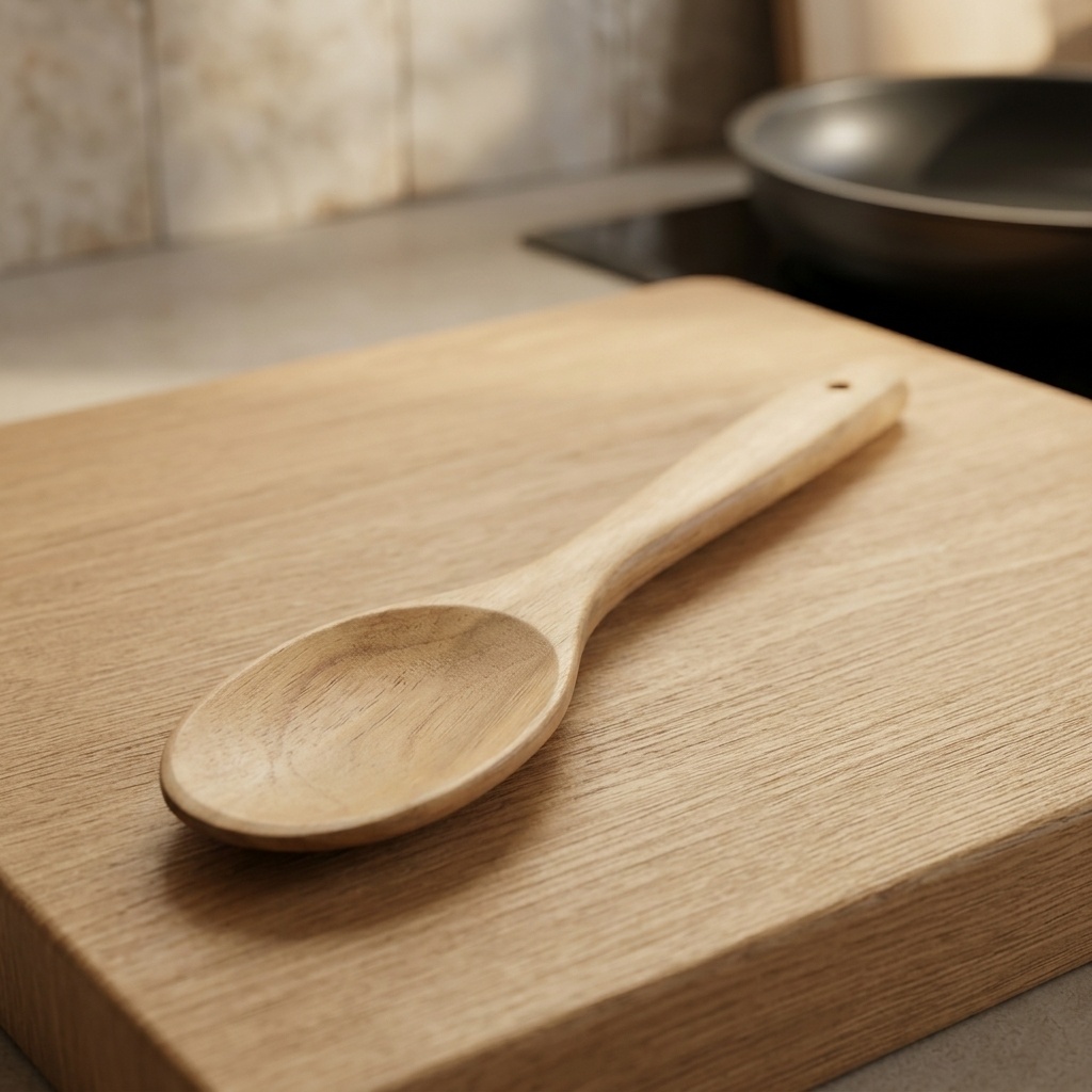 8683735940982.jpg Wood Horizon Ahşap Pilav Kaşığı - Görsel 1