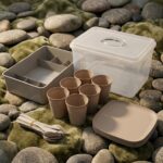 Dempa DP-71 33 Parça 6 Kişilik Piknik Seti Organizerli | Kamp Seti