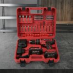 Assur ASR233 12V 17 Parça Çift Akülü Dijital Göstergeli Vidalama Makinesi Kırmızı