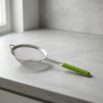 Ivory 18 cm Yeşil Plastik Saplı Çelik Süzgeç Szg-226