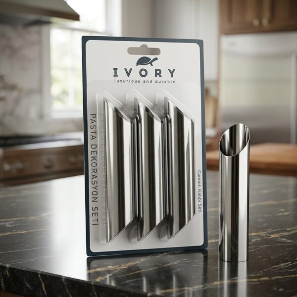 Ivory 3'lü Cannoli ve Korneo Kalıbı IVO-PST152