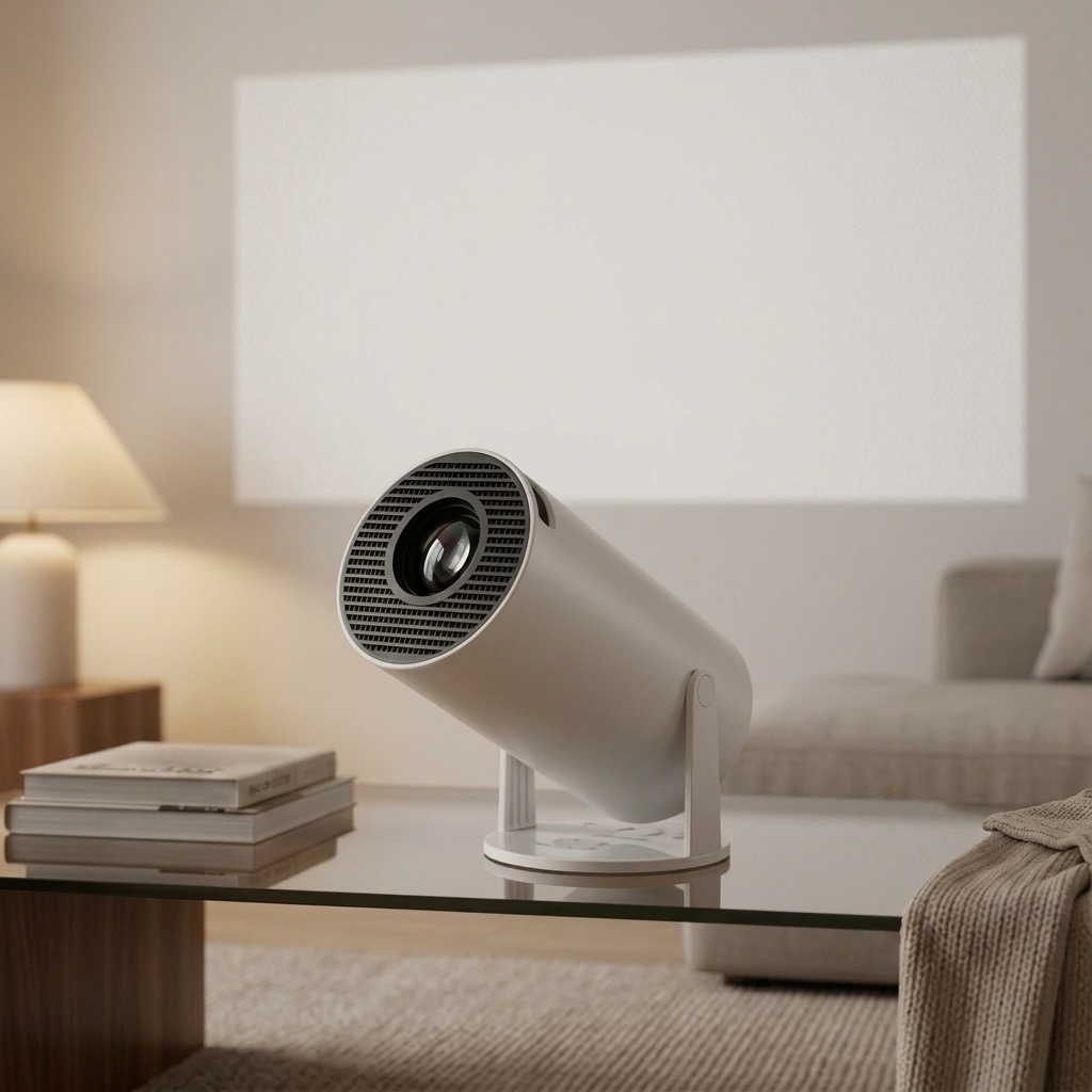 8684225103627.jpg Subzero PRJ55 Taşınabilir LED Projeksiyon Cihazı 4K Ultra HD Destekli - Görsel 1