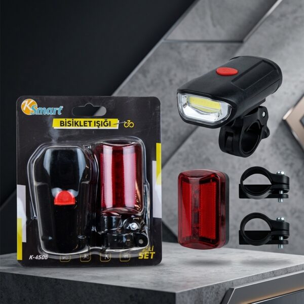 K-SMART K-4506 Bisiklet Ön ve Arka Işık Seti