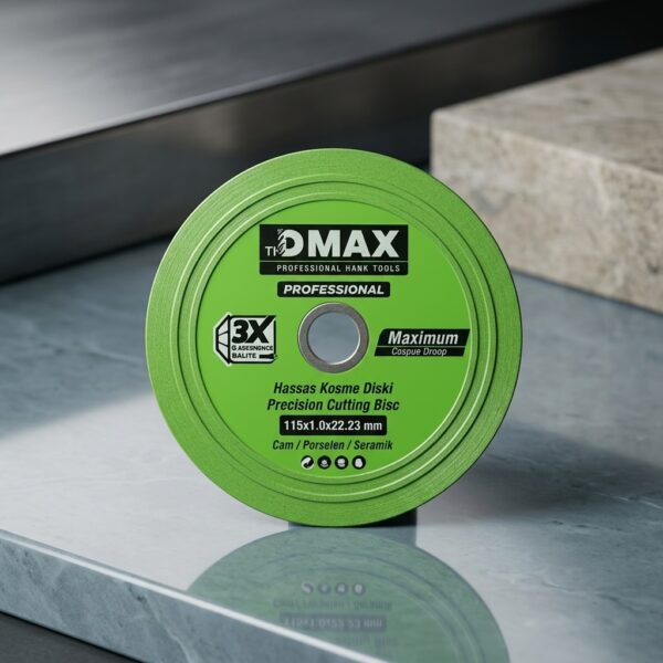 Dmax DMX-4676 115 mm Hassas Cam, Porselen ve Seramik Kesme Diski