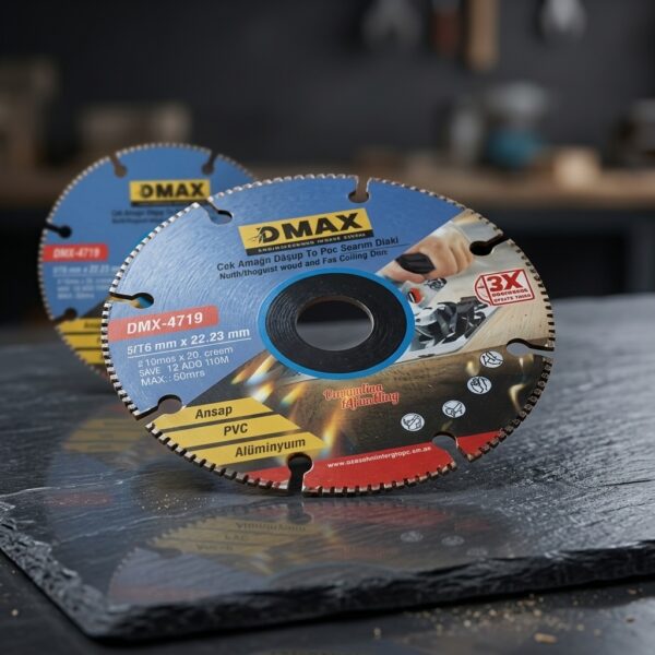 DMAX DMX-4719 110mm x 22.23mm Ahşap, PVC ve Alüminyum Kesme Diski