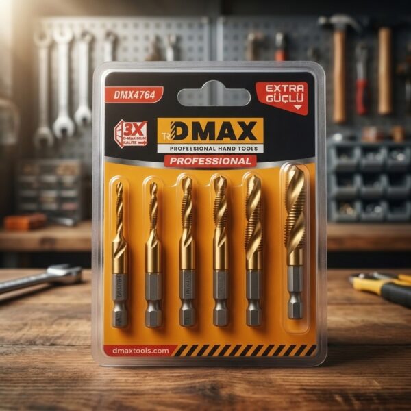 Dmax 6 Parça Profesyonel Matkap Ucu Seti