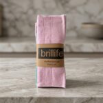 Brillife 4'lü Mutfak Havlusu 30x50 cm Pembe