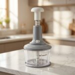 New Life CLKN-850 3 Bıçaklı Pratik Üstten Basmalı El Rondosu - Mutfak Doğrayıcı
