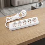 Viko Multi Let 5'li Çocuk Korumalı Topraklı Grup Priz 5 Metre Beyaz