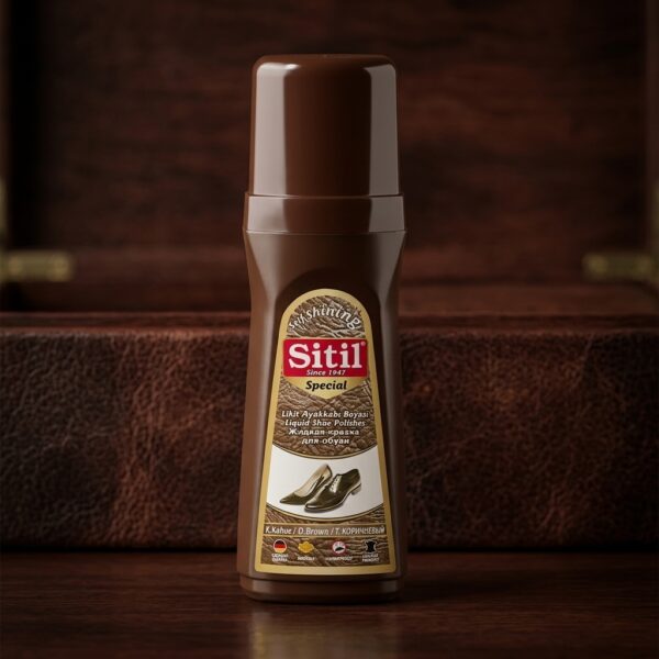 Sitil Likit Ayakkabı Boyası Koyu Kahve 80 ml