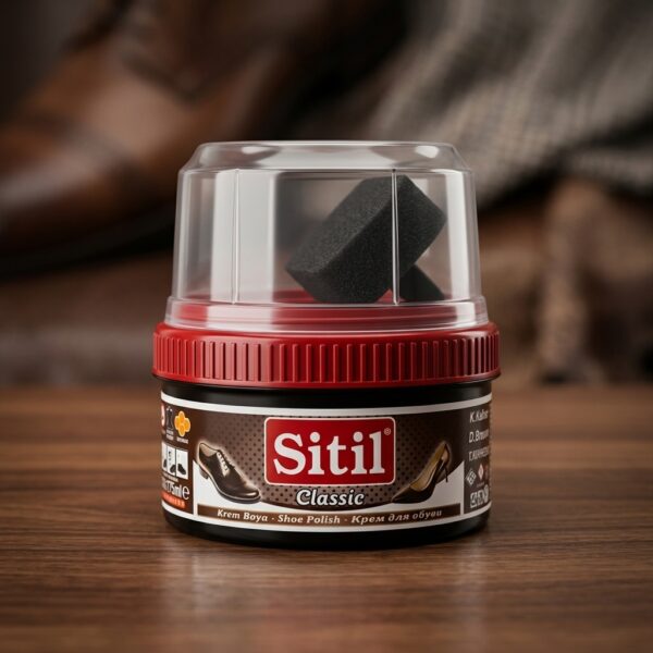Sitil Classic Krem Ayakkabı Boyası Koyu Kahve 175 ml