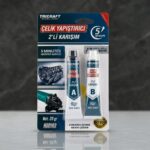 TRİCRAFT Çelik Yapıştırıcı 5 Dakika Etkili 2'li Karışım 20 Gr