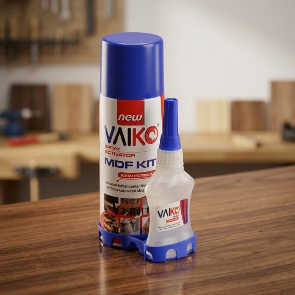 Vaiko MDF Kit 100 ml Hızlı Yapıştırıcı ve Sprey Aktivator