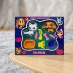 Pet World 2'li Kedi ve Köpek Figürlü Oyuncak Hayvan Seti