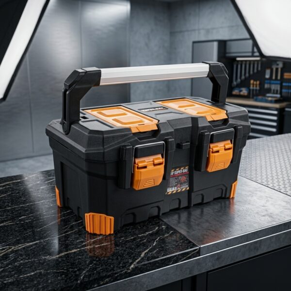 Super Bag ASR-4050 20 İnç Alüminyum Saplı Siyah-Turuncu Alet Çantası