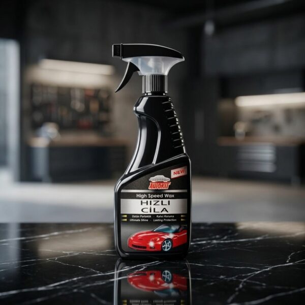 Autokit Hızlı Cila 500 ml – Carnauba Özlü Araç Parlatıcı Boya Koruma