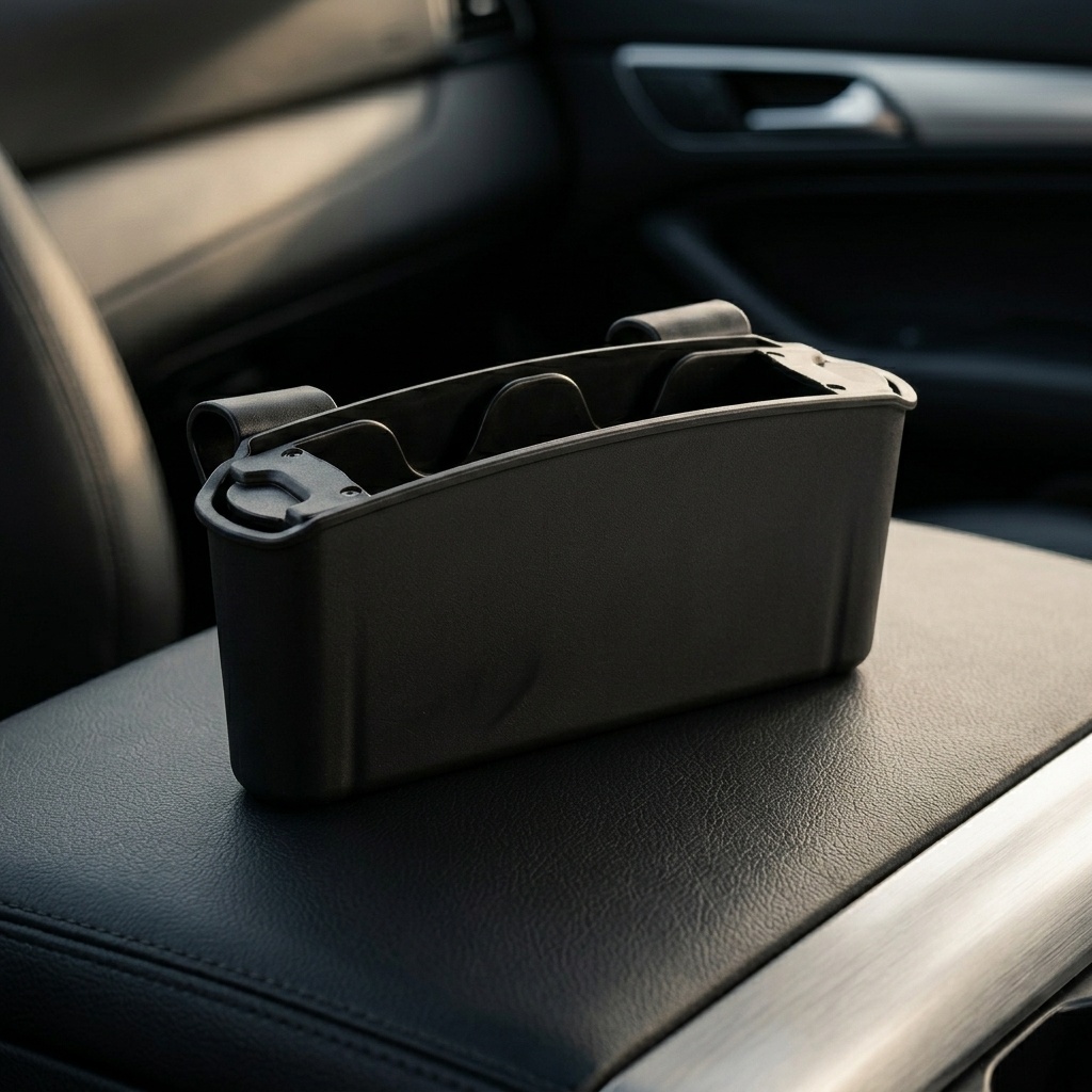8697409606968.jpg Autokit Araç İçi Kapı Cepliği Organizer | Düzenleyici Saklama Kutusu Siyah - Görsel 1