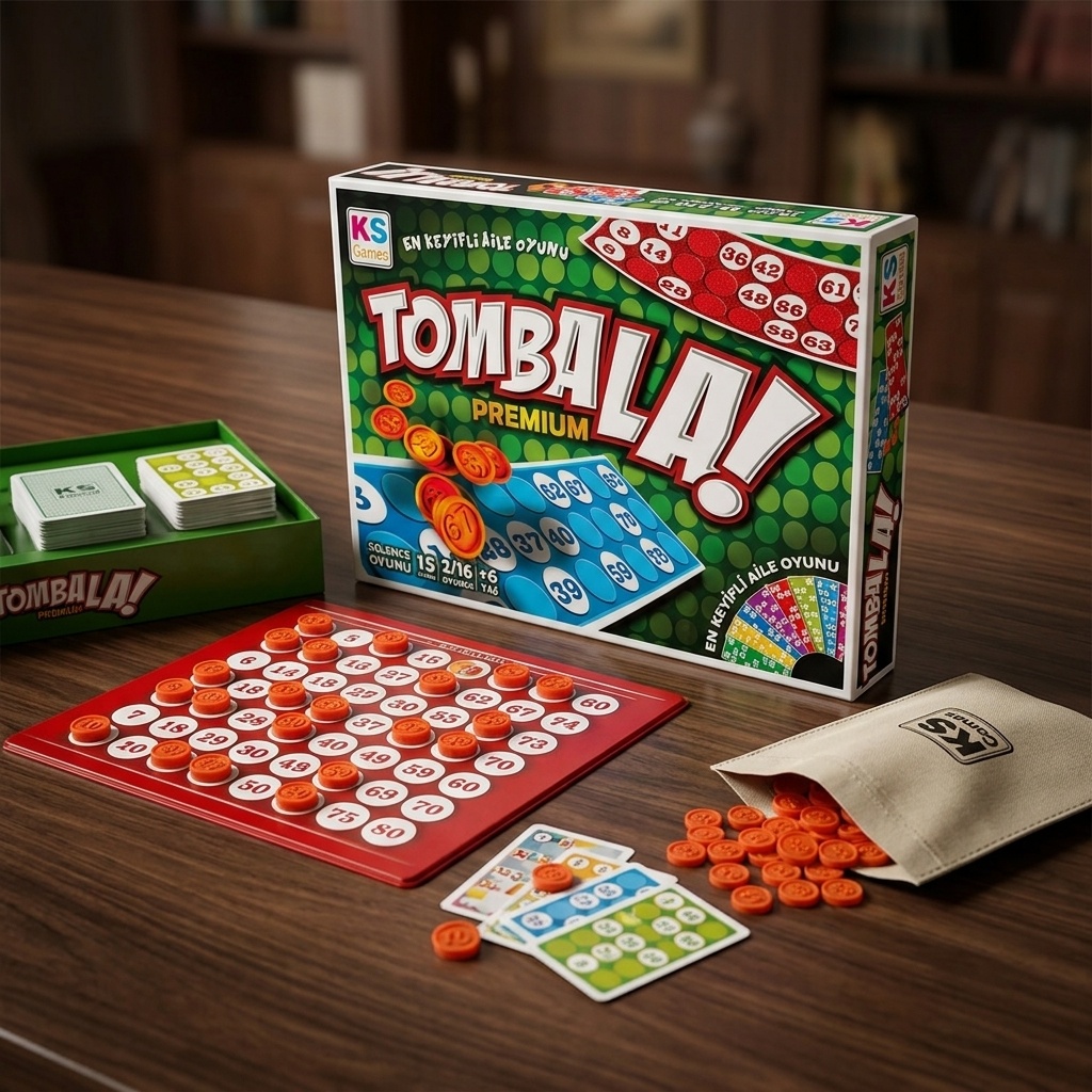 8697418012378.jpg Ks Games Lüks Tombala Kutu Oyunu - Görsel 1