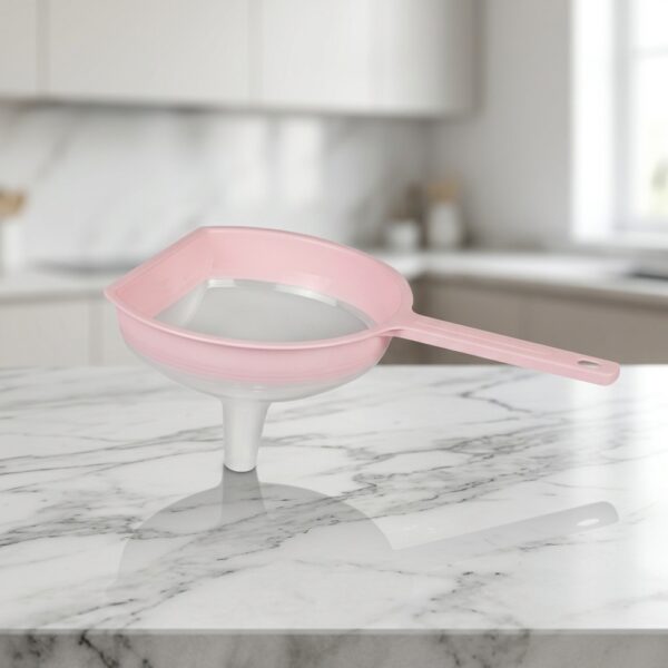 Sun 670 Plastik Mutfak Hunisi Pembe-Beyaz