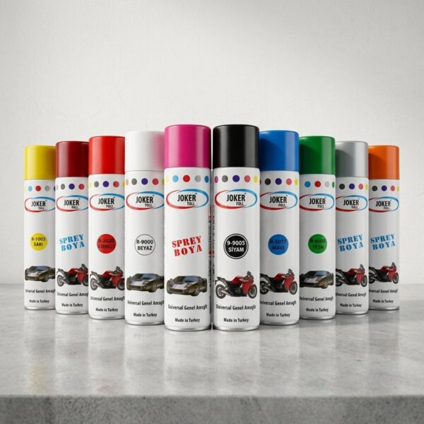 Joker 200 ml Genel Amaçlı Sprey Boya Beyaz