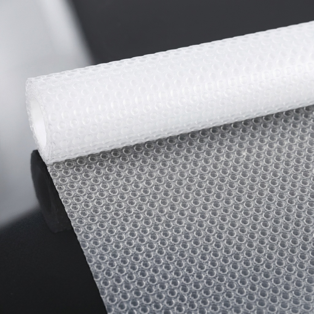 8697584732834.jpg Delux Berroni Kaymaz Raf ve Çekmece İçi Örtüsü 45 cm x 5 Metre - Görsel 1
